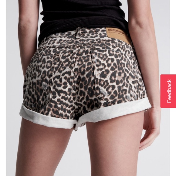 One Teaspoon Denim Short - Picture 4 of 6